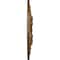 Ekena Millwork Jamie Medallion (Canopies up to 3 7/8"), 23 5/8"OD x 3 7/8"ID x 2 1/8"P, Smokey Topaz Crackle CM23JASTC - alternate 2
